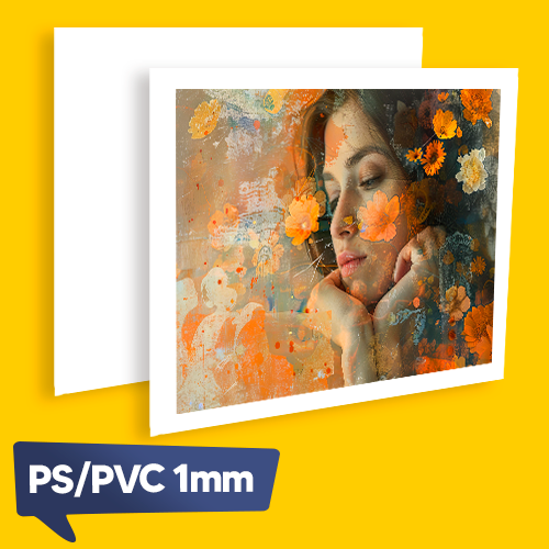 PS | PVC 1mm 4/0